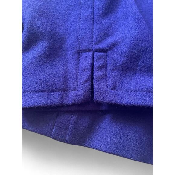TALBOTS Women’s Size 20 Zipper Italian With Lining Blend Wool Purple Jacket - Picture 7 of 9